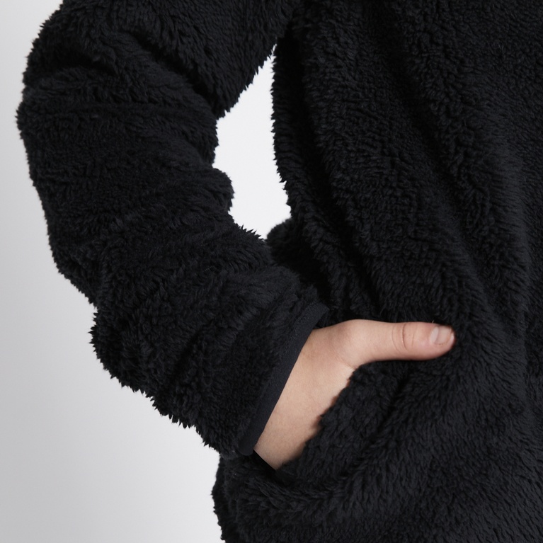 Teddy jacket "Cosy star" Black 4